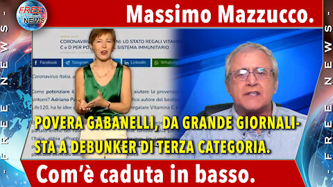 Transizione folgorante di Milena Gabanelli.