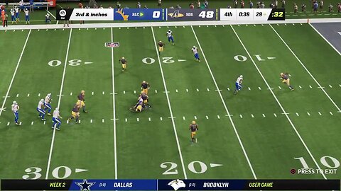 TDFL Football [Season 11/Week 2]: Salt Lake City (0-1) @ San Diego (1-0)