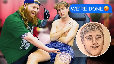 Being Dumped Whilst Getting Tattoo Of My Boyfriend!