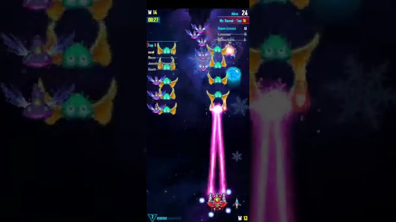 GALAXY ATTACK ALIEN SHOOTER - PVP SURVIVAL 1 VS 100 SQUAD (12 Feb 2022)