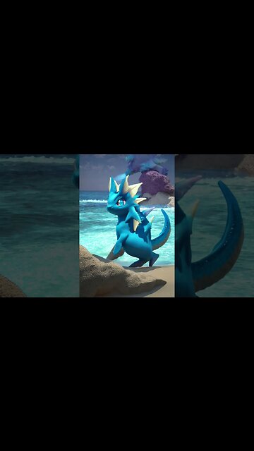 AI generated Vaporeon #whosthatpokemon #pokemon
