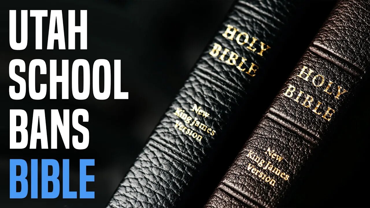 Book ban BACKFIRES, Bible banned in Utah school