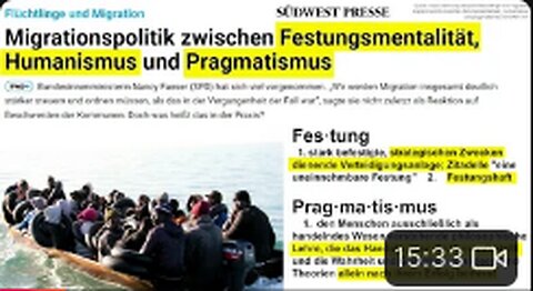 Organisierte Massen-Migration; Shuttle-Bustransfer und um 74% steigende Asylanträge