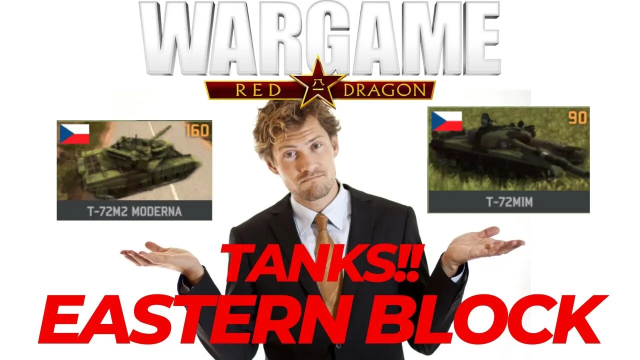 Unit Comparison EASTERN BLOCK | TANKS! - Wargame Red Dragon