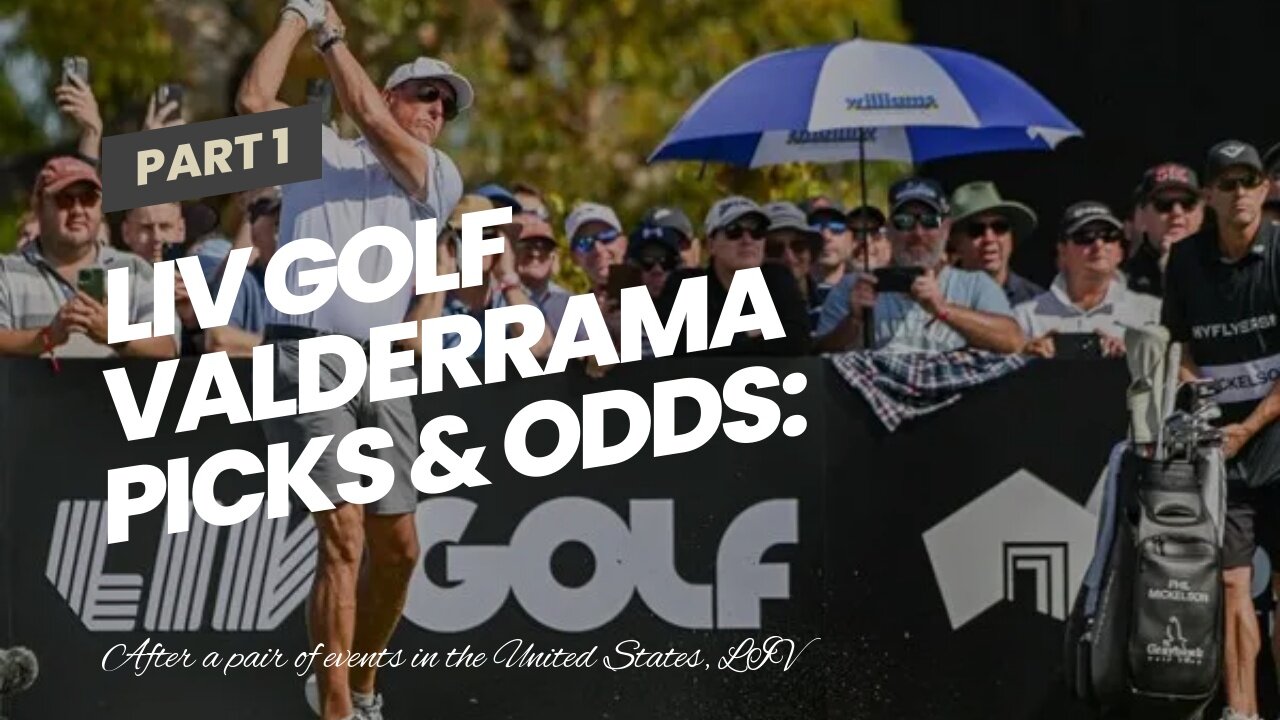 LIV Golf Valderrama Picks & Odds: Can Sergio Make Use of His Course Knowledge?