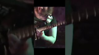 Cari Dell- female lead guitarist soloing