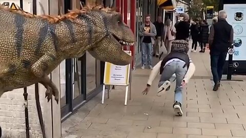 Dinosaur Prank - Funny video