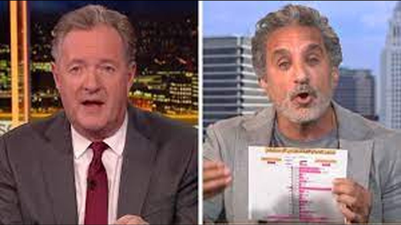 Israel- Hamas war _piers Morgan vs bassem yousaf on phalastine treatment