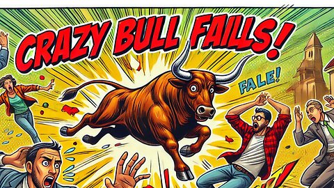 Crazy Bull Fails at Public Bullfighting Festival | Hilarious & Wild Moments!