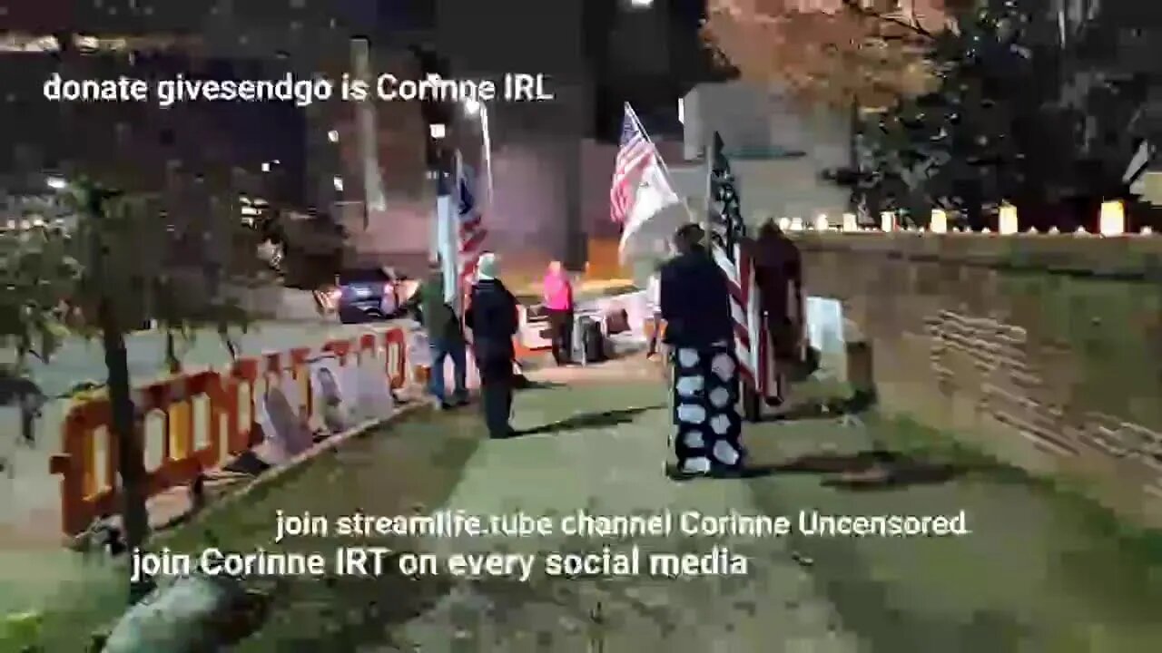 LIVE 11.7.2022 Washington D.C. Justice for J6 Vigil 7 pm to 9 pm EST at the DC Gulog