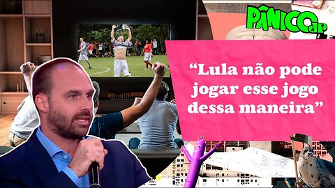 EDUARDO BOLSONARO SOBRE CPMI DO 8 DE JANEIRO: “TEM ÁGUA PARA ROLAR, FAREMOS RESISTÊNCIA”