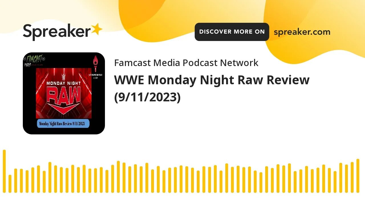 WWE Monday Night Raw Review (9/11/2023)