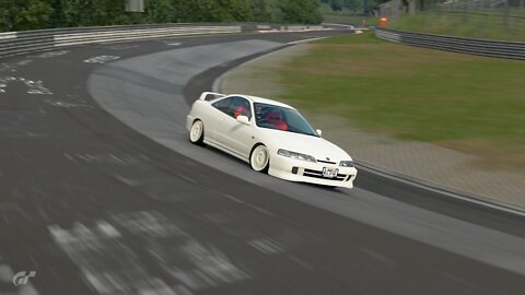 Honda Integra Type R DC2 on track