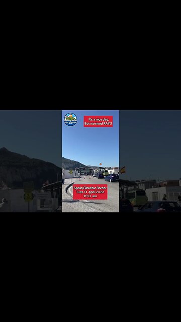 Spain Gibraltar Border 11 April 2023