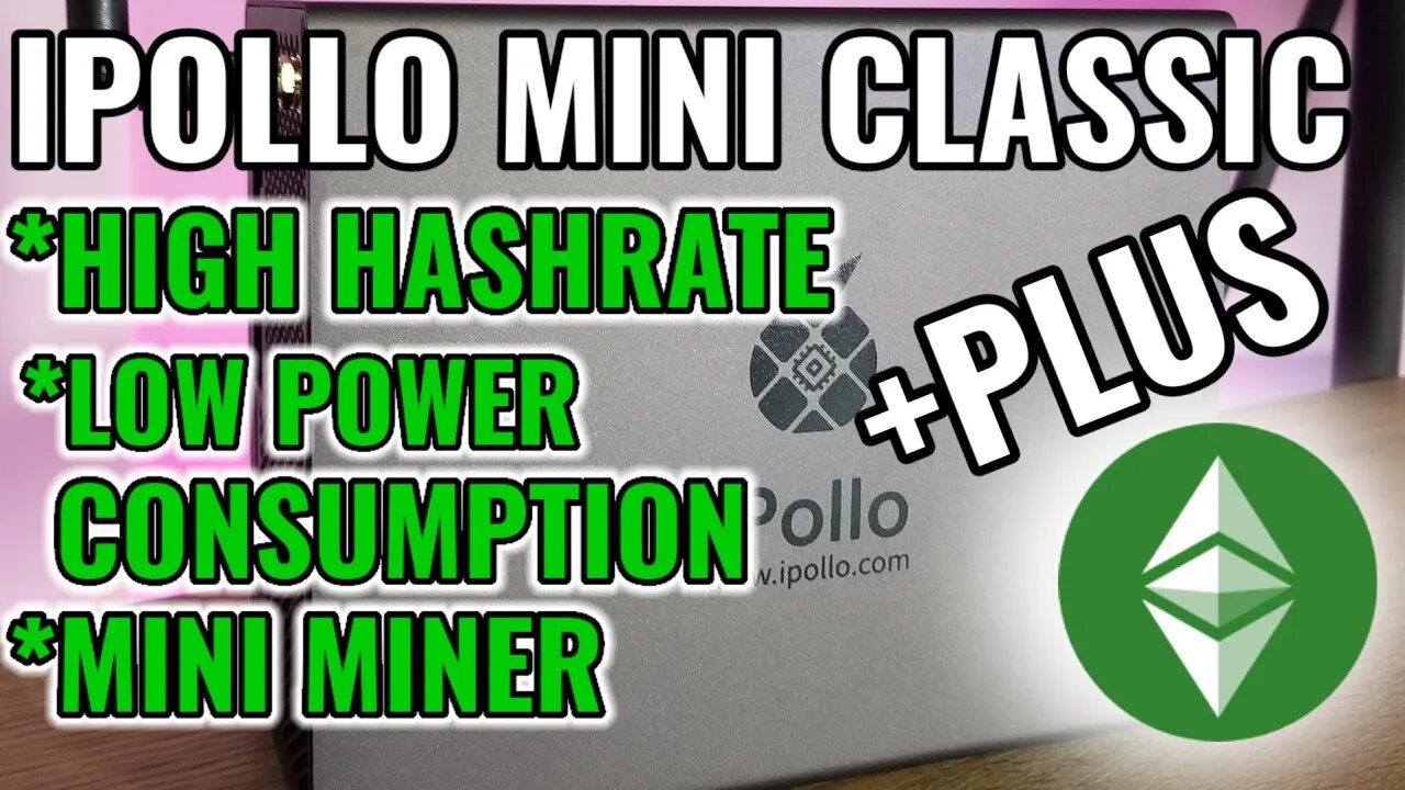 Mine Crypto At Home With This Miner! Ipollo Mini Classic Miner Plus Review And Complete Set Up Guide