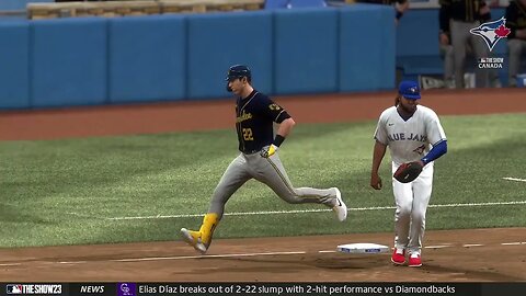 MLB The Show 23: Challenging a play for first