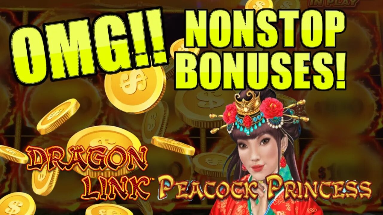 DRAGON LINK PEACOCK PRINCESS! BIG FUN BONUSES🤑