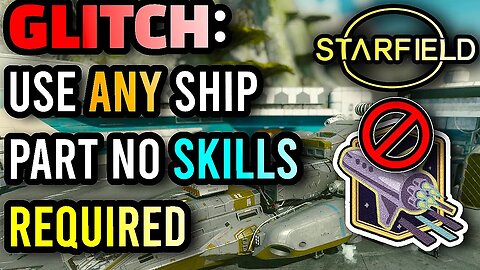 Starfield - How To Place ANY SHIP PART Exploit