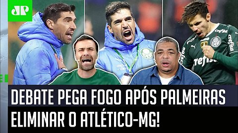 PEGOU FOGO! "QUÊ? Cara, VOCÊ FALAVA que o Abel Ferreira..." DEBATE FERVE após Palmeiras x Galo!