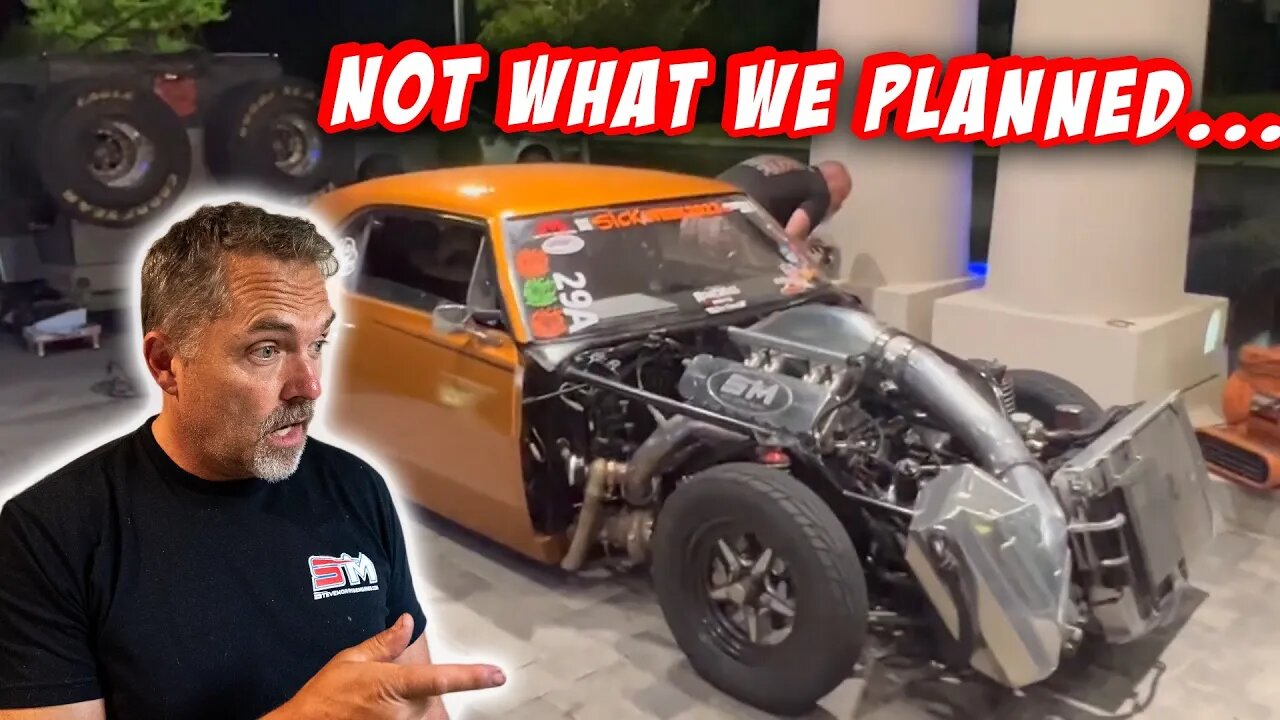 Fixing Sick 1.0 at 2 in the Morning AT THE HOTEL.... Still Leading Hot Rod Drag Week!