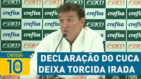 Essa declaração do Cuca deixou a torcida do Palmeiras IRADA!