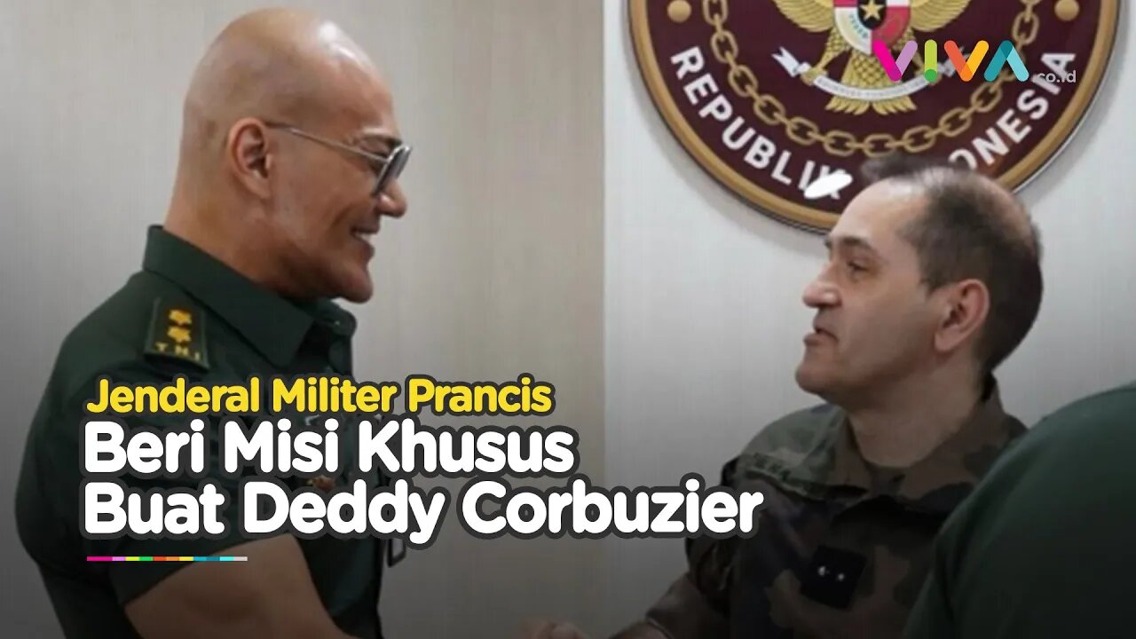 BLAK-BLAKAN! Jenderal Militer Prancis Mau Bawa Deddy Corbuzier ke Eropa