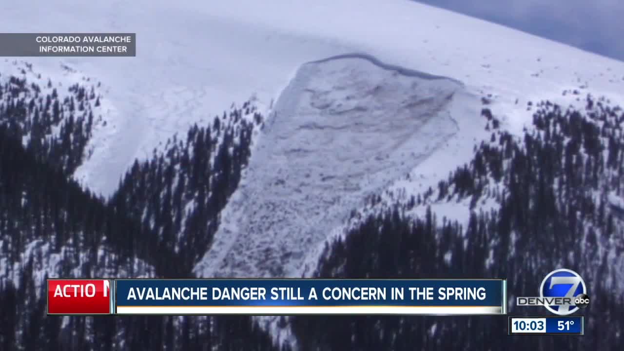 Hidden avalanche danger remains and could get worse when spring melt settles in