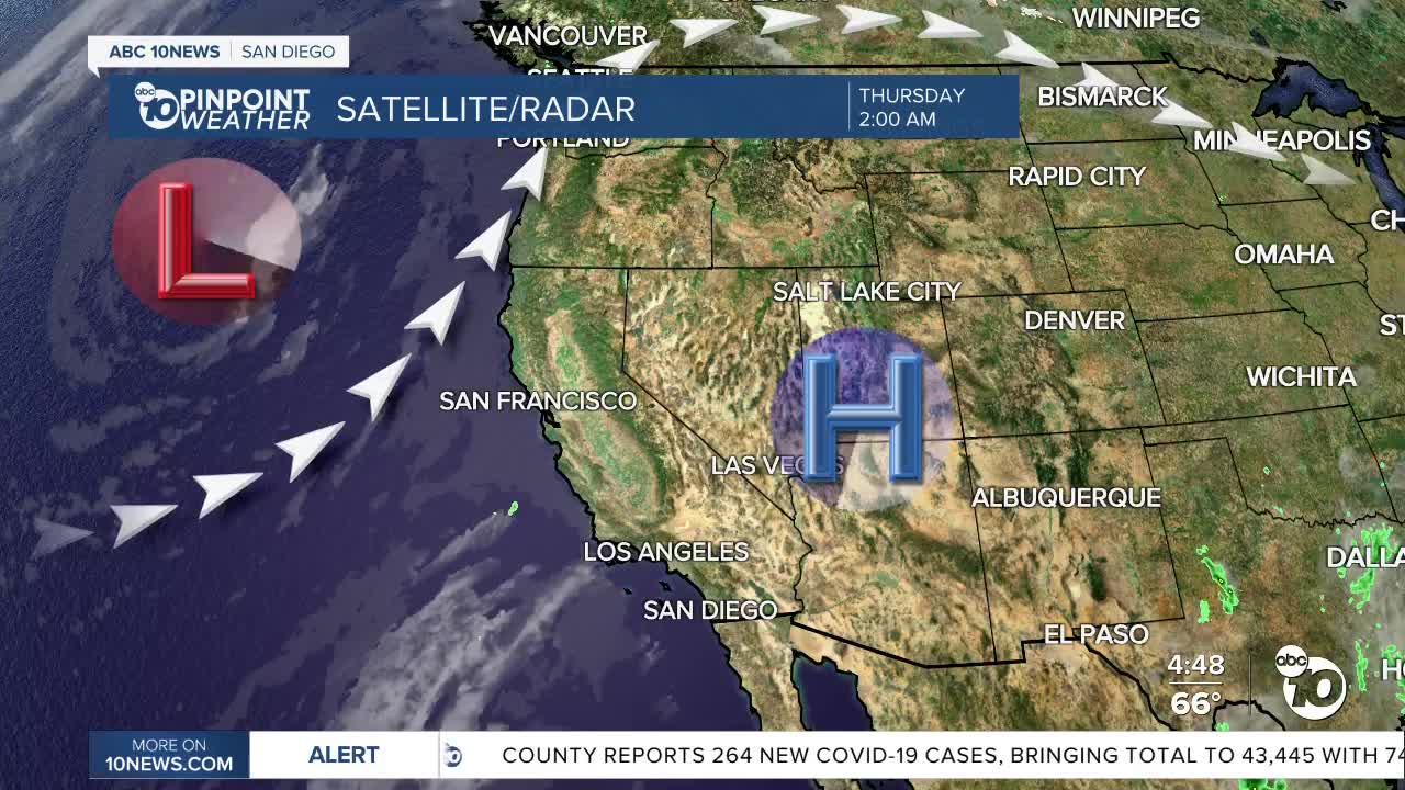 ABC 10News Pinpoint Weather with Meteorologist Megan Parry