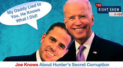 Biden's Secret Voicemail To Hunter Proves He's Corrupt (host K-von explains)
