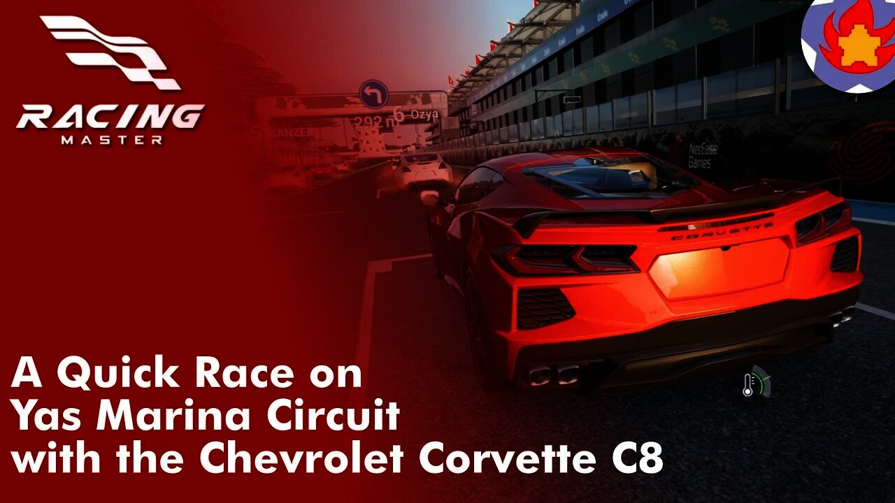 A Quick Race on Yas Marina Circuit with the Chevrolet Corvette C8 | Racing Master