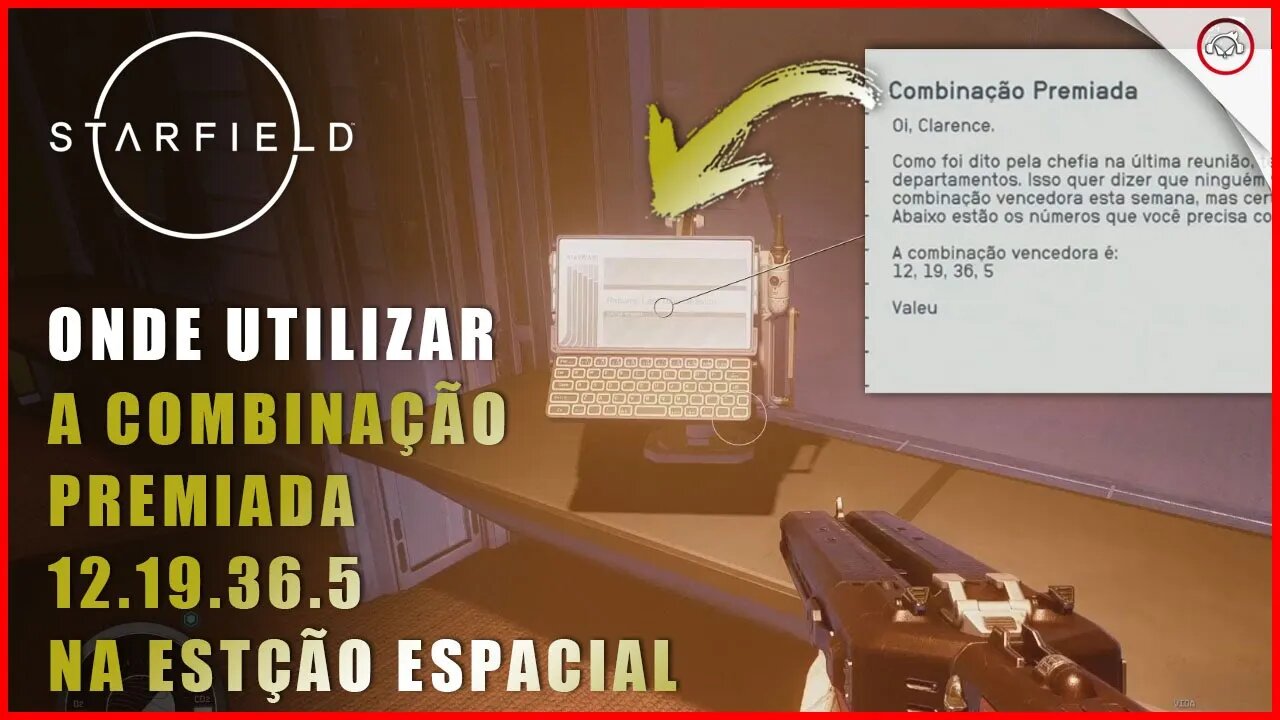 Starfield, Onde utilizar a combinação premiada 12.19.36.5 da estação espacial, casino | Super-Dica