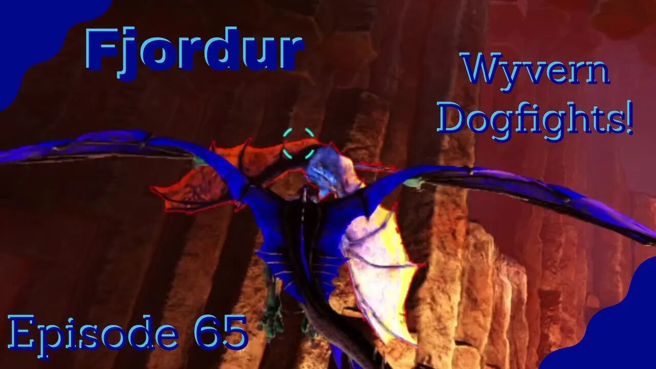 Fire Wyverns vs. Ember Wyvern: Dogfights and Eggs! ARK Fjordur - Episode 65