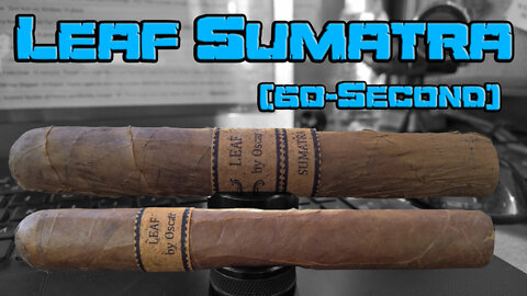 60 SECOND CIGAR REVIEW - Leaf Sumatra