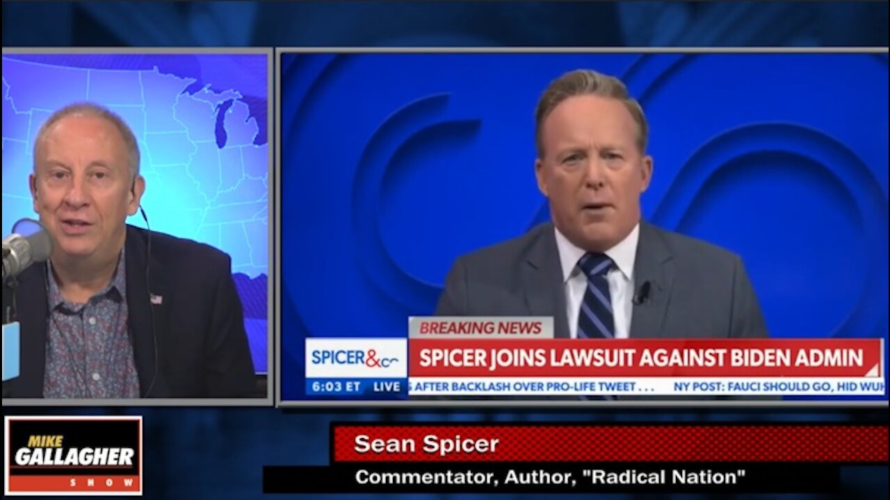 Newsmax host Sean Spicer breaks down Biden’s disastrous agenda as outlined in his new book: Radical Nation