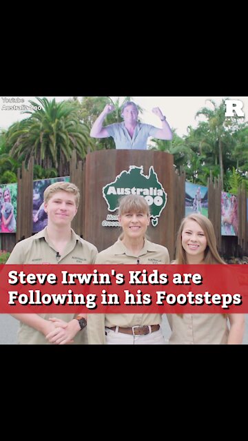 Steve Irwin's Kids are Following in his Footsteps