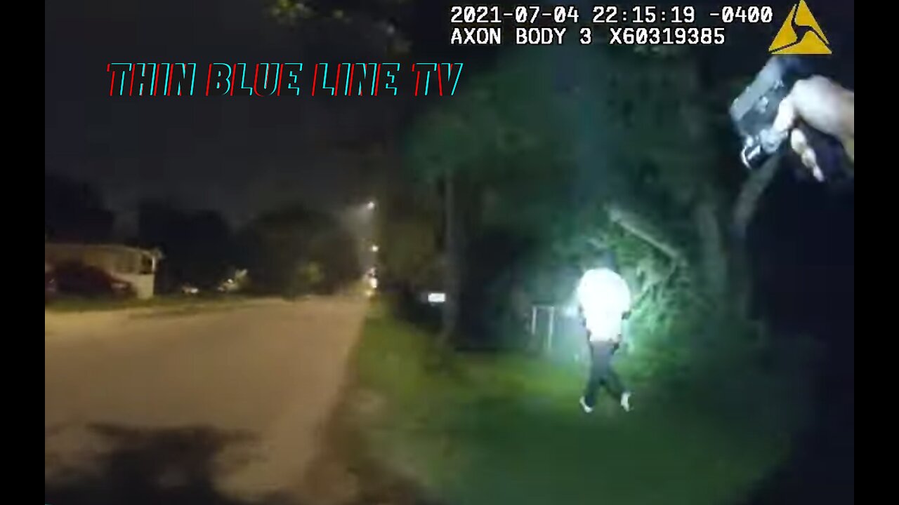 BODYCAM: Fleeing Armed Suspect Raises Gun At Officer, Gets Fatally Shot