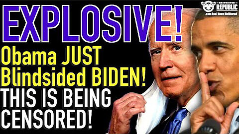 Obama's SECRET LEAKED - Biden In BIG Trouble By Obama Blunder - 5/28/24..