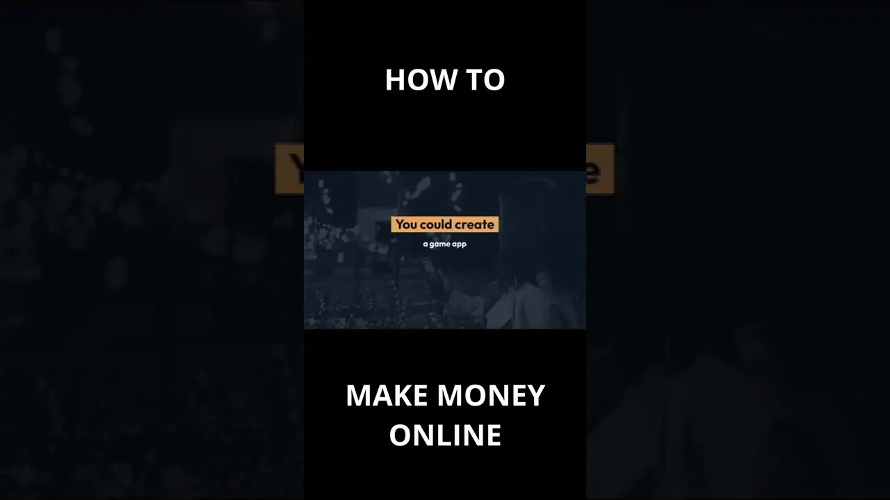 HOW to MAKE MONEY ONLINE - N.9 #shorts