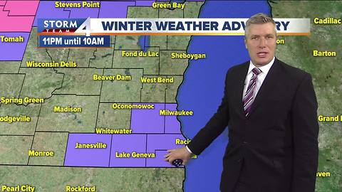 Winter Weather advisory starts tonight