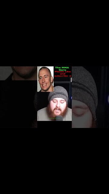 MMA Guru - George St Pierre having relations with a dinosaur impression