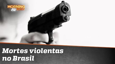 Esse é o terrível cenário de mortes violentas no Brasil