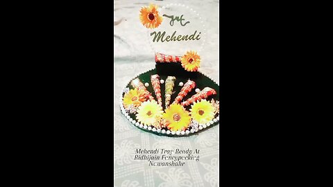 #mehendi tray