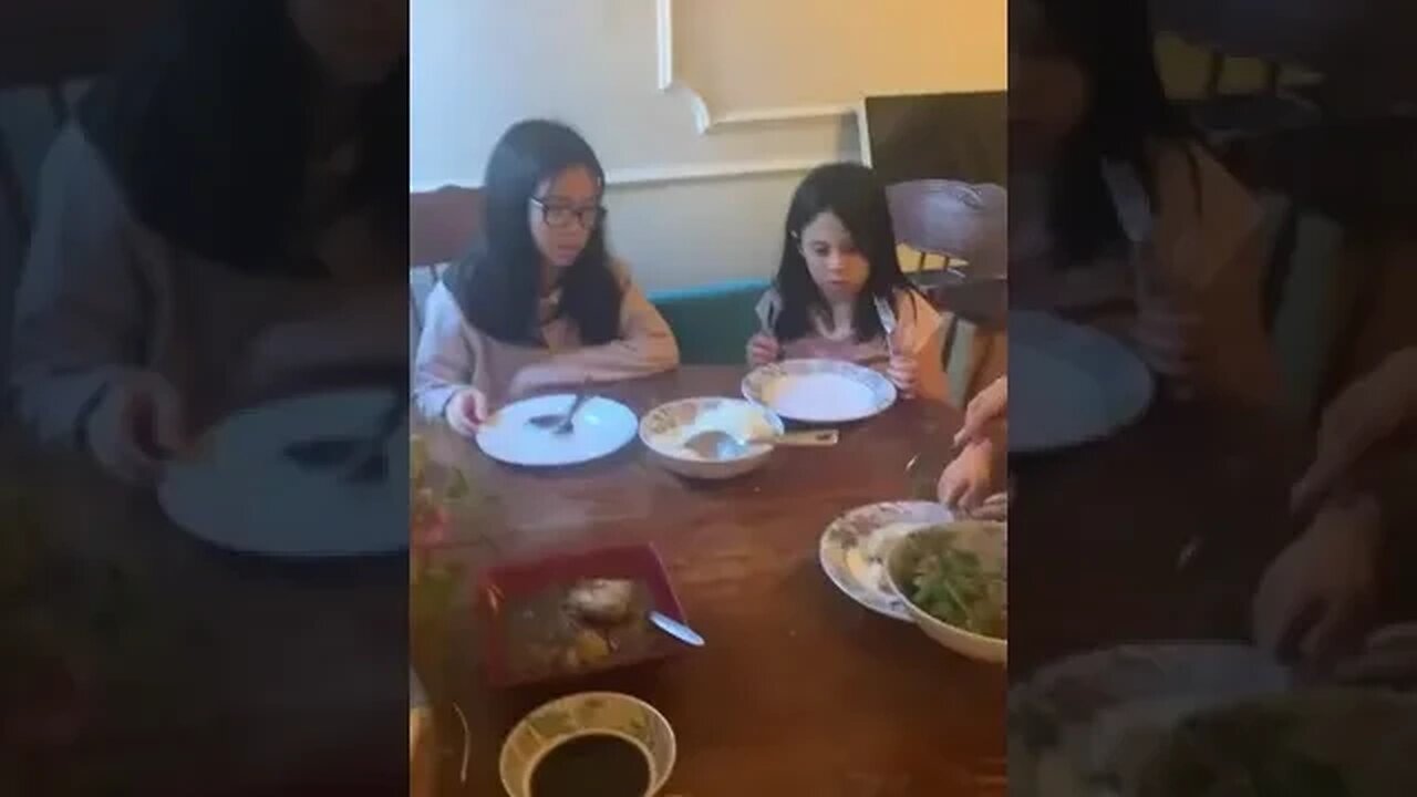 Let’s eat -Kain po-family time together-eating veggies #vegetables #healthy