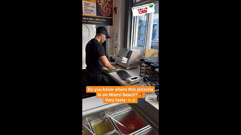 Miami Beach pizza