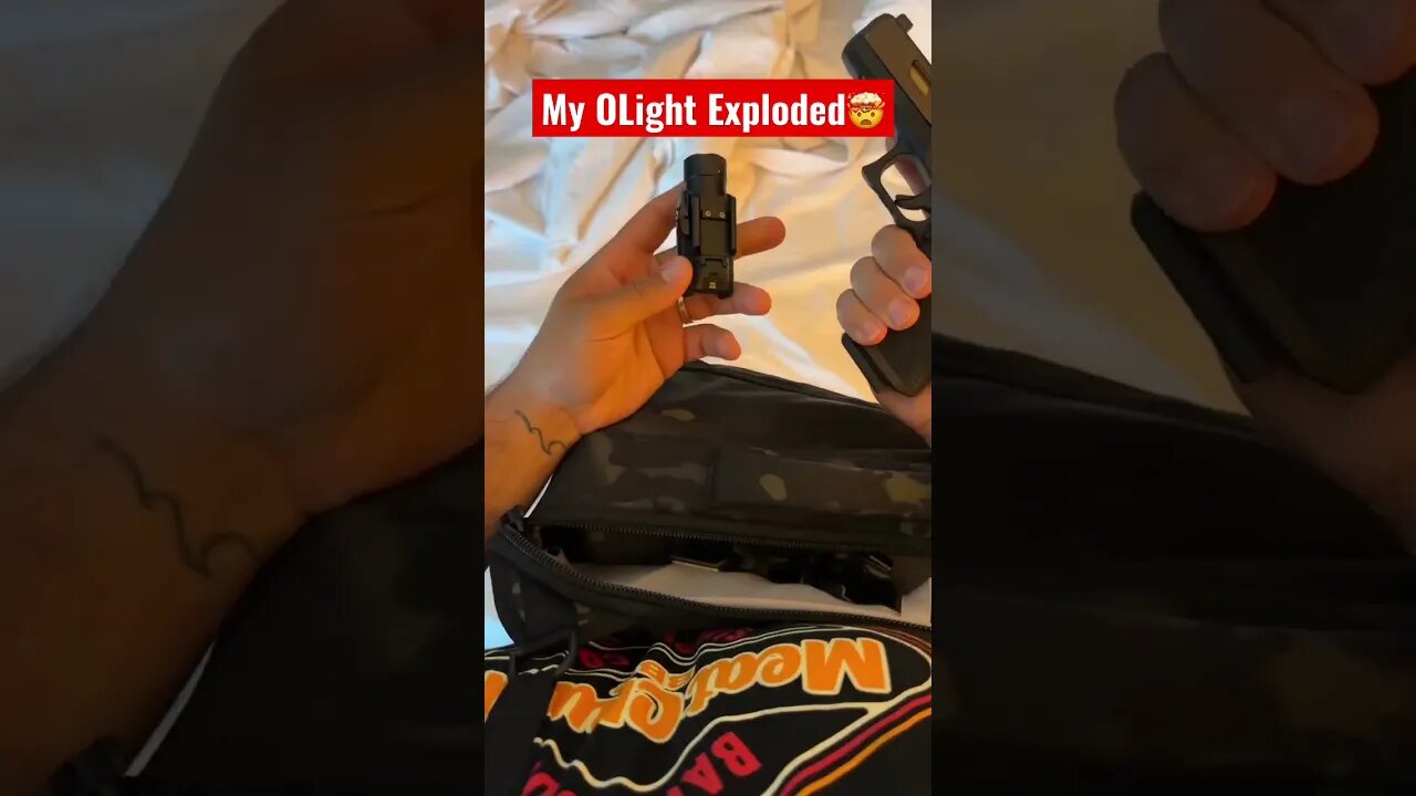 My OLight Exploded😵