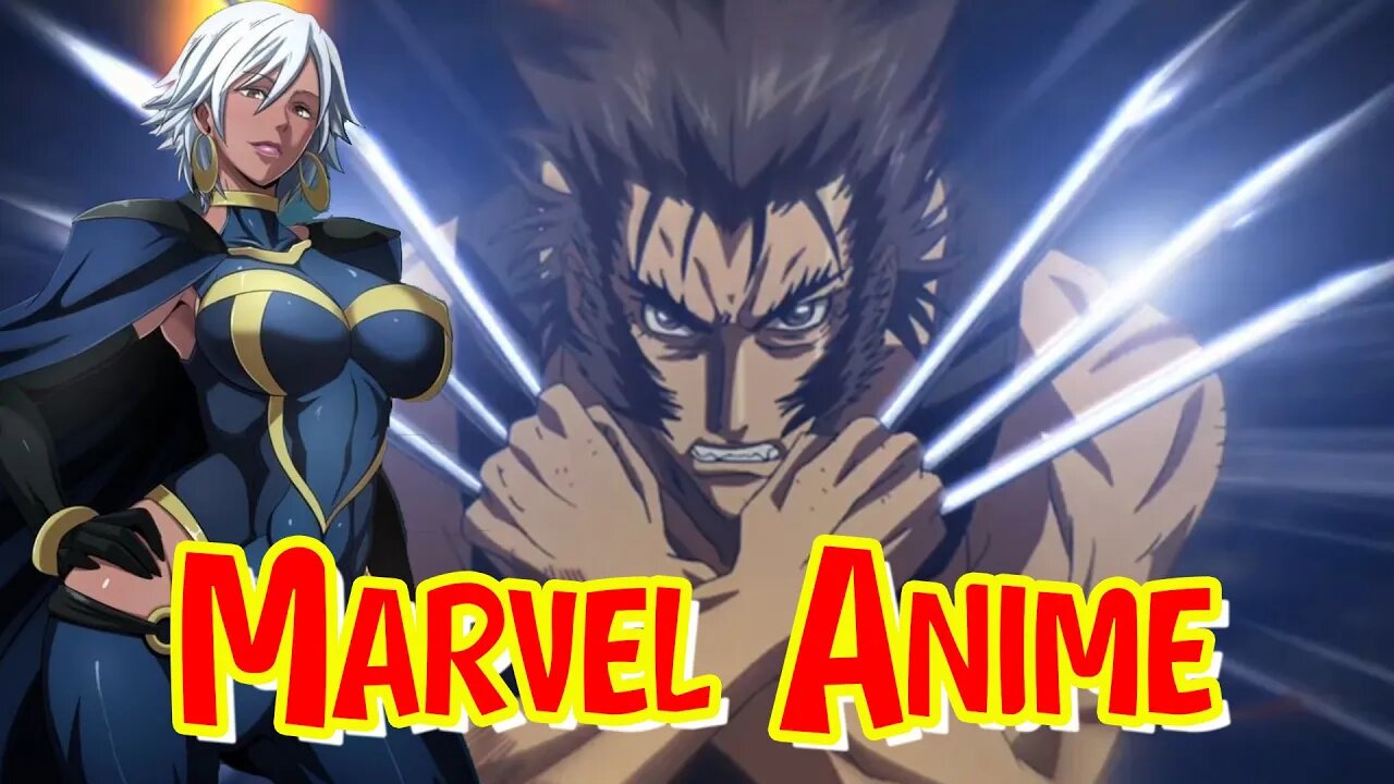 Anime Does Marvel Characters Much Better #anime #marvel