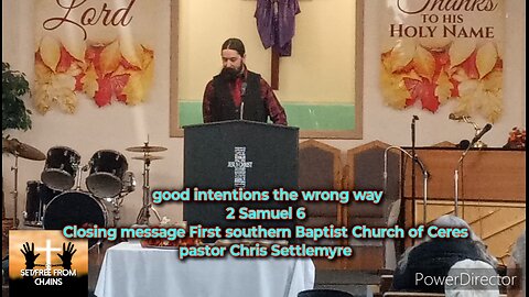 good intentions the wrong way 2 Samuel 6 Closing message First southern Baptist Church of Ceres