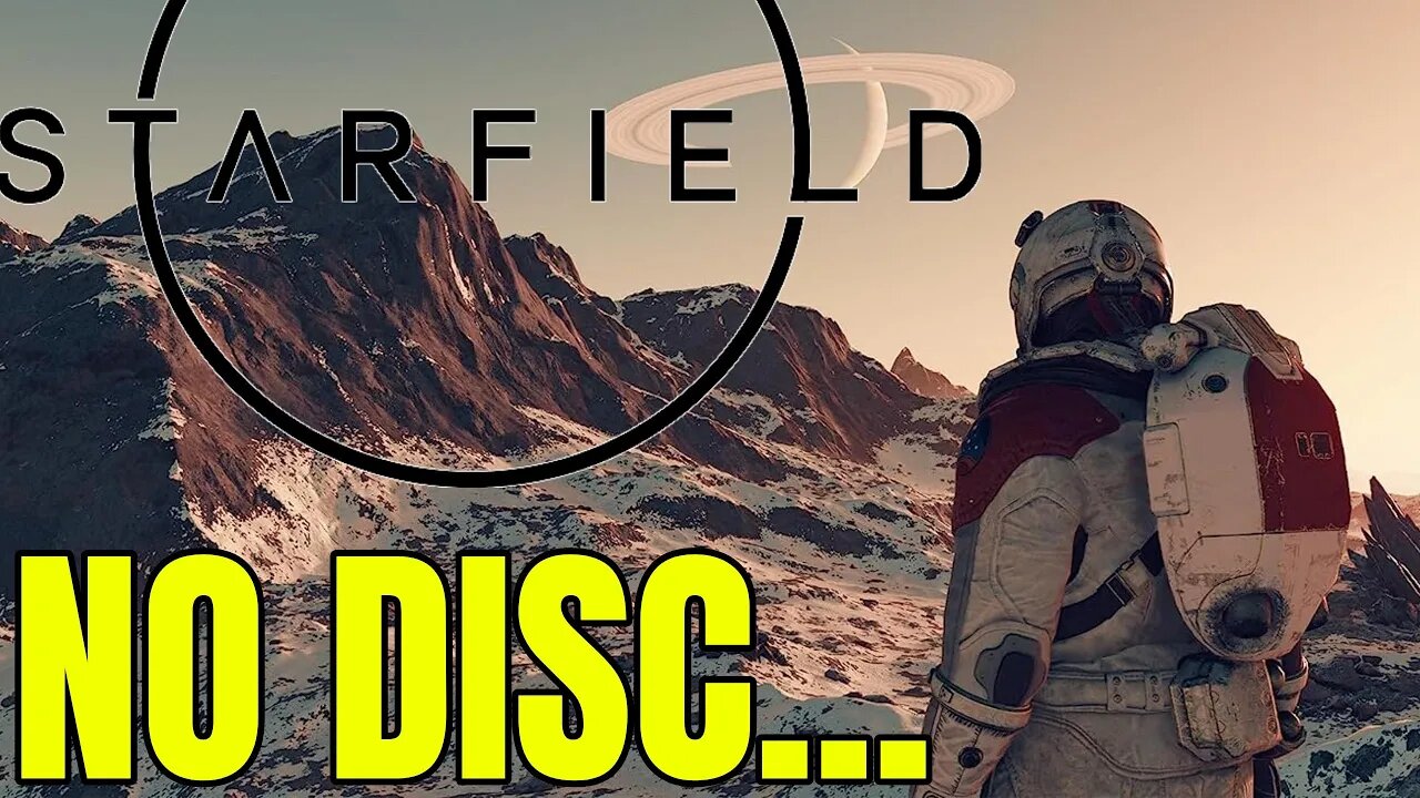 Starfield Won't Have A Physical Disc When It Launches | Please Stop This Trend