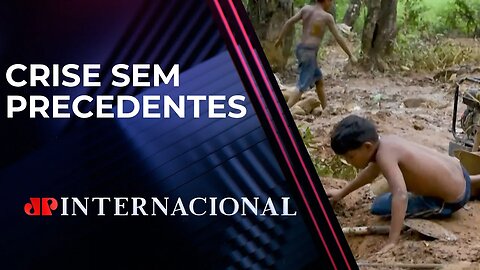 Crianças trocam escola pela mineração na Venezuela | JP INTERNACIONAL
