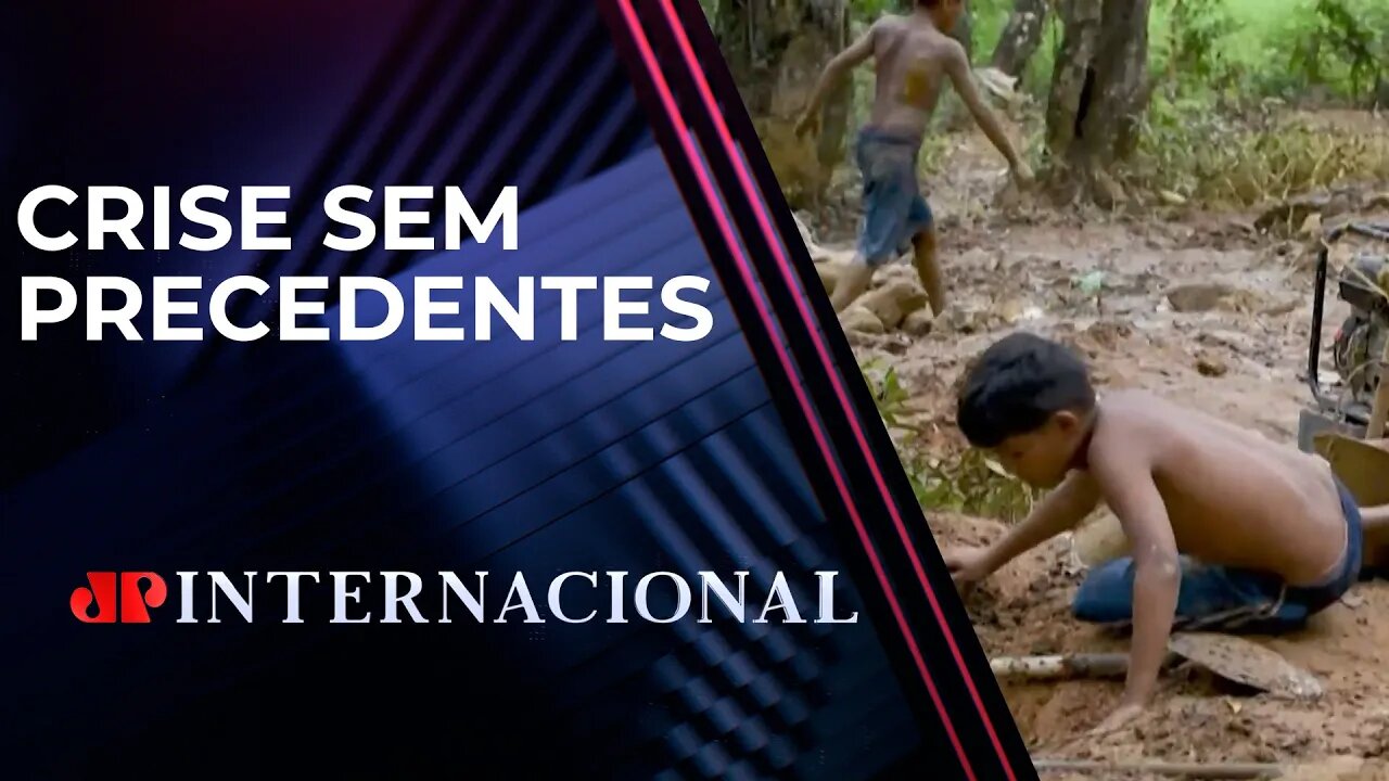 Crianças trocam escola pela mineração na Venezuela | JP INTERNACIONAL